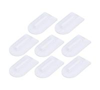 Fondant Icing Smoother 8 Pieces Cake Decorating Paddle Tool Set for Cake Smoother Polisher and Sugarcraft Scraper for Cake DecoratingMarzipan and Syrup Applications Plastic