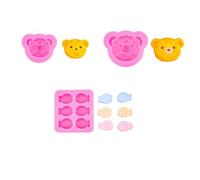 Fondant Mold Taiyaki Shape Sandwich Silicone DIY Cakes Chocolate Pudding Jelly Fondant Mold B