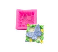 Fondant Molds 1 Piece DIY Butterfly Silicone Mold Fondant Cake Chocolate Plaster Silicone Mold