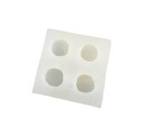 Fondant Molds 1 Piece of Four-Piece Lychee Silicone Film with Fondant Cake Candle Gypsum Chocolate Silicone Mold