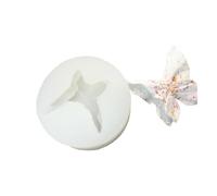 Fondant Molds 1 Piece Three-Dimensional Double Layer Butterfly Silicone Mold Fondant Chocolate Cake Baking Silicone Mold