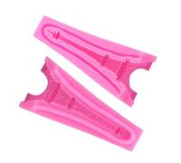 Fondant Mould 2 Pieces Eiffel Tower Sugar Flipping Silicone Mold DIY Chocolate Cake Decoration Baking Mold