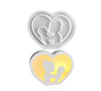 Fondant Moulds Silicone - Fondant Silicone Mould - Fondant Moulds | Silicone Mould for Mother's Day | Food-Grade Heart Mould for Women, Friends, Home, Love, Birthdays, Parties, Offices