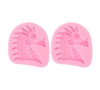 Fondant Silicone Mold Food Grade Safe Odorless Soft DIY Cake Decorating Mold for Crafting Projects 2PCS Set for Birthday Cakes Chocolate Jelly Balls Mini Muffins Candy Making (Type 2)