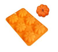Fondant Spider Broom Pumpkin Moulds - 22.2x10.1x1.3cm Silicone Easy Release Non Stick Craft Mold | Fondant Spider Broom Pumpkin Moulds | Halloween Silicone Molds for Baking Soap Candle Wax Resin
