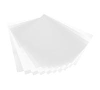 FONDOTIN 10 Sheets Clear Double Sided Adhesive Tape High Temperature Resistant Heavy Removable for Name Badges Medals Certificates Decals