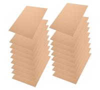 FONDOTIN 100 Sheets Brown Kraft Cardstock Paper Thick Durable Craft Paper for Handmade Invitations Greeting Cards DIY Painting and Scrapbooking Projects