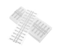 FONDOTIN 1000pcs Sealing Label Trash Bag Tape Labels Seal Marking Arrow Stickers Garbage Bag Adhesive Decals Arrow Signs Envelope The Pet Silver