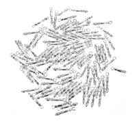 FONDOTIN 100Pcs Alloy Writing Pen Shaped Charms DIY Jewelry Keychain Pendants Hanging Ornaments for Necklace Bracelet Accessories