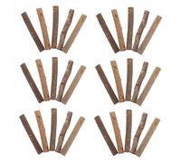 FONDOTIN 100pcs Mini Wood Sticks for Crafts Natural Rustic Twigs Solid Wood DIY Photo Props Farmhouse Decor Woodland Accent