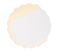 FONDOTIN 100Pcs Non-Woven Fabric Self-Adhesive Patches Blank Acupoint Stickers Breathable Plaster Supply for Daily Use Comfortable Skin-Friendly