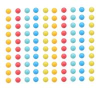 FONDOTIN 100PCS Plastic Counting Beads for Tiny Balls for Math Learning Probability Teaching Tool for Classroom Activities Educational Games and Home Tutoring Enhancing Counting Accuracy