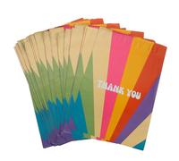 FONDOTIN 100Pcs Rainbow Printed Self-Seal Shipping Bags Mailing Pouches with Strong Adhesive for Clothes Books Packaging Tear-Resistant Parcel Mailers