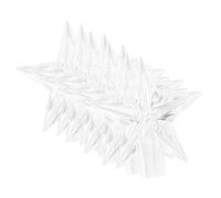 FONDOTIN 100pcs Star Design Plastic Bulb Covers String Light Lamp Shades Xmas Tree Light Covers Decorative Accessories for Holiday and Party Lighting