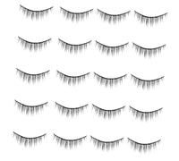 FONDOTIN 10Pairs Natural False Eyelashes Individual Lashes for Women Comfortable Easy to Use Makeup for Parties Weddings and Everyday Fashion
