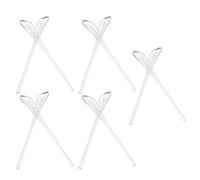 FONDOTIN 10pcs Anti-Slip Temple Tips for Eyeglasses Large Plastic Eyeglass Temple Tip Covers Non-Slip Replacement End for Glasses Suitable for Eyeglass Repair