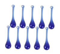 FONDOTIN 10PCS Blue Crystal Chandelier Prisms Hanging Pendants for Wedding Stage Decor DIY Window Suncatcher Accessories Feng Shui Crystals for Home Party Decoration