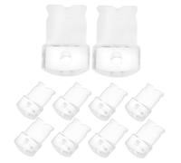 FONDOTIN 10pcs Dustproof Protective Plugs for Phone Charging Ports Compatible with Iphone High End Material Prevent Dust and Fluff Durable and Stylish Design