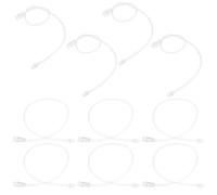 FONDOTIN 10Pcs Extended Cupping Hose Tubes 63Cm Universal Vacuum Pump Connection Tubes for Cupping Massage Device Accessories