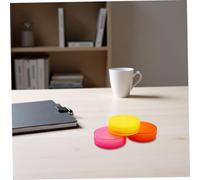 FONDOTIN 10pcs Fingertip Moistener Sponge Cylinders Non-Slip Finger Grip for Cash Counting Office Finance Use Quick Water Absorption Plastic Sponge Design