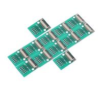 FONDOTIN 10pcs Fpc Converter Board to Pitch Flat Cable Adapter Multifunctional Connector Accessories for Electronic Device Connection and Easy Installation