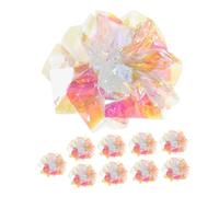FONDOTIN 10pcs Interactive Crinkle Balls for Cats Indoor Kitten Engaging Self-teasing Crinkle to Reduce Boredom and Promote Active Play