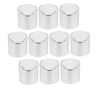 FONDOTIN 10pcs Lotion Bottle Cap Replacement Durable Pressing Caps for Shampoo and Shower Gel Versatile Emulsion Bottle Lids Easy Dispensing