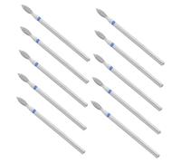 FONDOTIN 10pcs Nail Drill Bit Replacement File for Manicure Tools Nail Shaping and Buffing Tool Cuticle Prep for Salon and Home Use