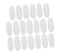 FONDOTIN 10pcs Oval Self Adhesive Power Strip Holder Socket Organizer Wall Mount Retainer for Home Office Kitchen No Drilling Fixing Tool for Power Strips and Adapters