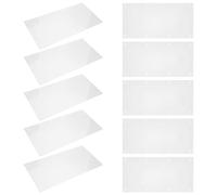 FONDOTIN 10pcs Pet Cage Board Plastic Rabbit Hamster Cage Liner Splash Guard Scatter Guard for Side Lining