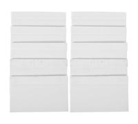 FONDOTIN 10pcs Phone Screen Film Tinting Tools Cardboard Squeegee Scraper for Bubble Removal User-friendly Film Application Kit for Smooth Vinyl Decal Installation