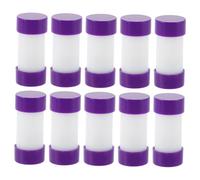 FONDOTIN 10pcs Replacement Squeaker Inserts for Pet Plastic Noise Maker Tubes for Dog and Cat Repair DIY Craft Supplies Small Tubes for Fixing