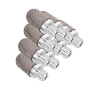 FONDOTIN 10pcs Replacement Stylus Tips Capacitive Conductive Fiber Mesh Nibs High Sensitivity Soft Pen Refills for Precise Writing and Drawing Compatible with All Touchscreen Devices