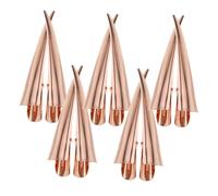 FONDOTIN 10Pcs Rose Gold Metal Hair Clips Large Alligator Sectioning Barrettes Non-slip Hair Accessories for Women Salon Styling with Strong Grip for Thick Thin Curly