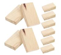 FONDOTIN 10pcs Sandalwood Handle Wedges for Tool Repair Durable Wooden Wedges Replacement for Hammer Hoe Agricultural Tool Handle Reinforcement Accessories