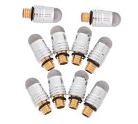 FONDOTIN 10pcs Threaded Stylus Pen Tips Replacement Capacitive Nibs with Conductive Fiber for Smooth Precise Touchscreen Writing and Wear Resistance