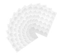 FONDOTIN 12 Sheets Photo Corner Stickers Self Adhesive Stickers Corners Album Scrapbooking Scrapbook White Paper
