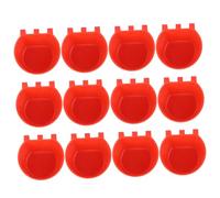 FONDOTIN 12pcs Bird Feeder Bowls for Bird Cage Parrot Feeding Containers Easy to Install Water and Food Holders