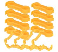 FONDOTIN 12pcs Chick Leg Stabilizer Brace for Splay Leg Correction Foot Support for Newborn Birds Pigeons Ducks Parrots Traction Stability