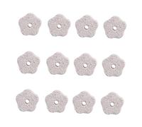 FONDOTIN 12pcs Molar Stone Chew Toys for Hamster Rat and Rabbit Mineral Stone Teeth Calcium for Hamster Chew Toys and Teeth Grinding for Pet Enrichment