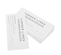 FONDOTIN 12pcs Personal Check Registers with Clear Transaction Tables and Calendars Portable Blank Ledger Books for Business Checking and Bank Saving Accounts User-Friendly Financial Record