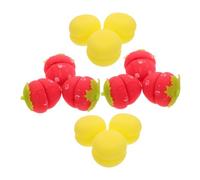 FONDOTIN 12pcs Sponge Hair Curlers Soft Heatless Rollers for DIY Styling Sleep-friendly Cute Bangs Wave Curlers for Gentle Long Hair Curling and Smooth Defined Curls