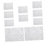 FONDOTIN 12pcs Thickened Oil-resistant Range Hood Filter Paper High Temperature Resistant Kitchen Exhaust Membrane Anti-backflow Grease Absorbing Stickers for Cooker Hood Cleaning