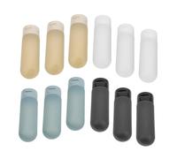 FONDOTIN 12pcs Travel Lotion Bottles Set Leak Refillable Squeeze Tubes for Mens Skincare Shampoo Conditioner Cream Portable Toiletries Containers for Travel Gym Daily Use