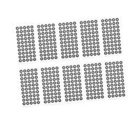 FONDOTIN 15 Sheets Reflective Marker Points for Scanner Positioning Targets Tear-resistant Reflective Film Reference Dots Inner Markers for Accurate Scanning and Motion Capture Applications
