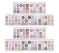 FONDOTIN 150pcs Bible Index Post Tabs Self-Adhesive Print Page Markers for Study Bible Women Men Reading Tabs Dividers