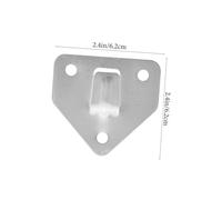 FONDOTIN 15pcs Heavy Duty Fire Extinguisher Mounting Brackets Wall Hooks Triangular Iron Fire Safety Accessories Holder Easy Install Wear-resistant Design