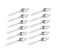 FONDOTIN 15PCS Stainless Steel Bird Nursing Spoon for Small Exotic Birds Parrot Milk Formula Feeding Scoop Pet Care Tool and Spill-resistant