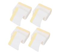 FONDOTIN 160pcs Arc-shaped Eyelash Cream Removal Pads Practical Makeup Remover Tools for Women Salon and Home Use Compact Lightweight Eye Pad Cleaning