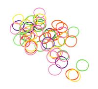 FONDOTIN 170 Pcs PET Hair Accessories Mixed Rubber Bands for Dog Grooming Knots and Bows for Dogs and Pets